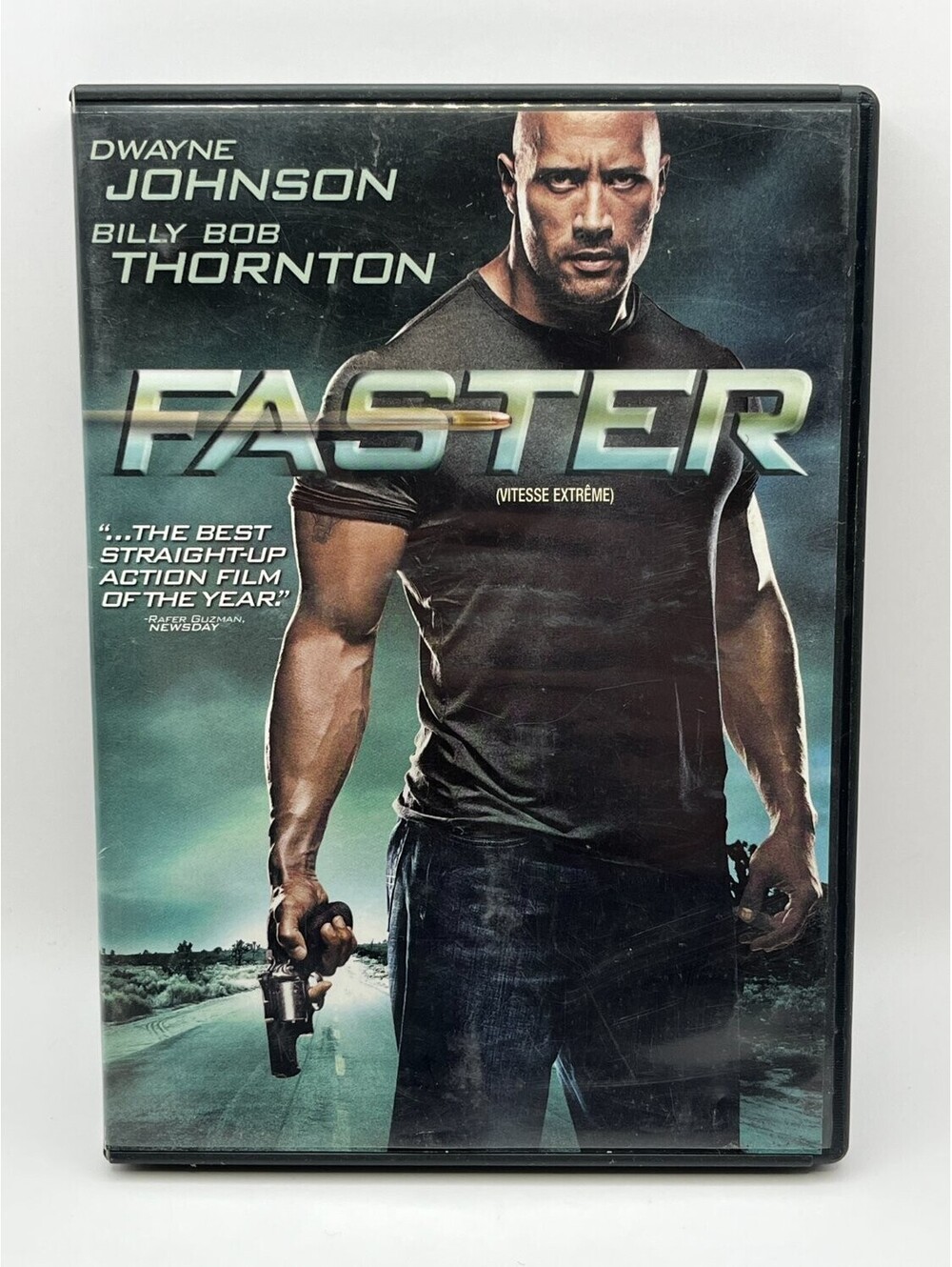 Faster DVD Bilingual Canadian Edition Dwayne Johnson Action George Tillman Jr.